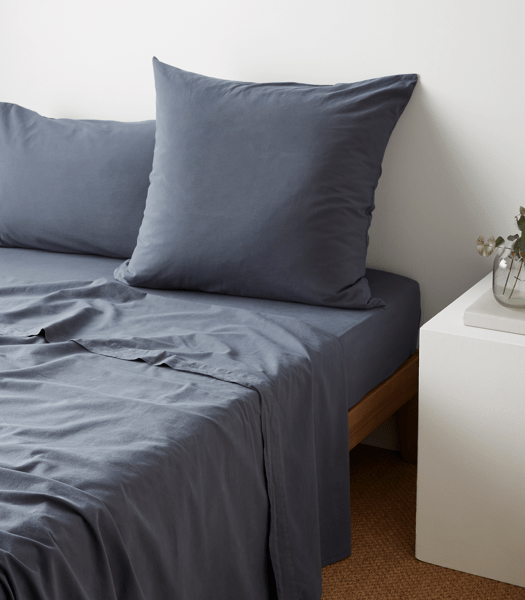 Arlo Stonewash European Pillowcase Denim Target Australia