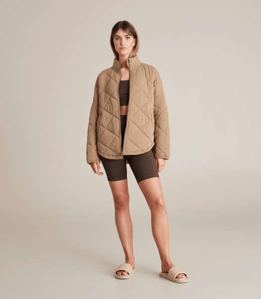 Active Quilted Jacket Target Australia