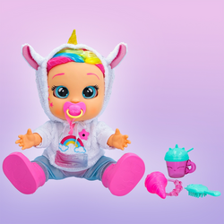 Cry Babies First Emotions Dreamy Interactive Baby Doll with 65+ Emotions  and Baby Sounds, Girls & Kids Age 3+, Multi