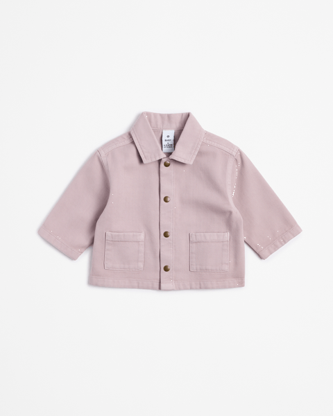 Baby Denim Shacket - Lilac | Target Australia