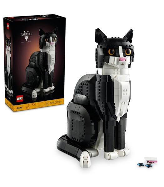 LEGO® Ideas Tuxedo Cat 21349