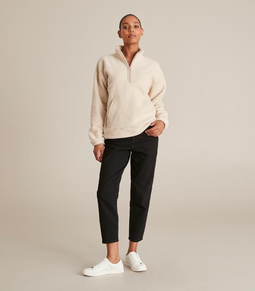 Active 1/4 Zip Polar Fleece Jumper Target Australia