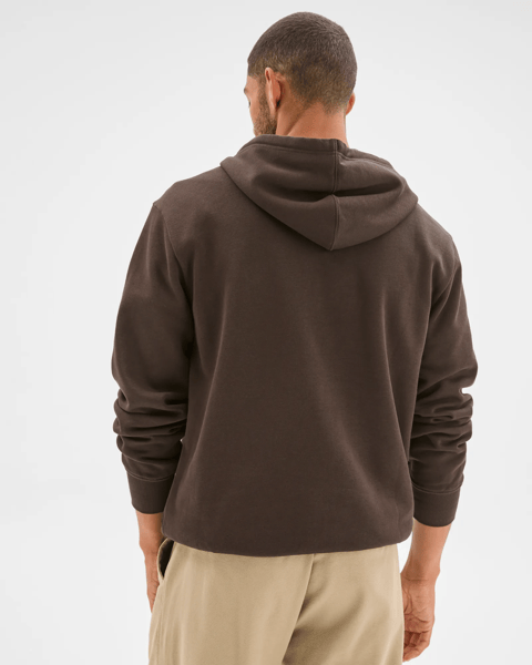 Australian Cotton Blend Popover Hoodie - Chocolate | Target Australia