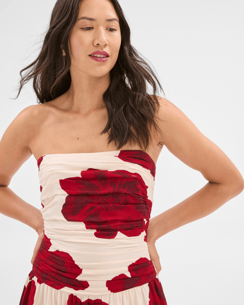 red floral dress target Fashion over 50: Target Red Floral Dress