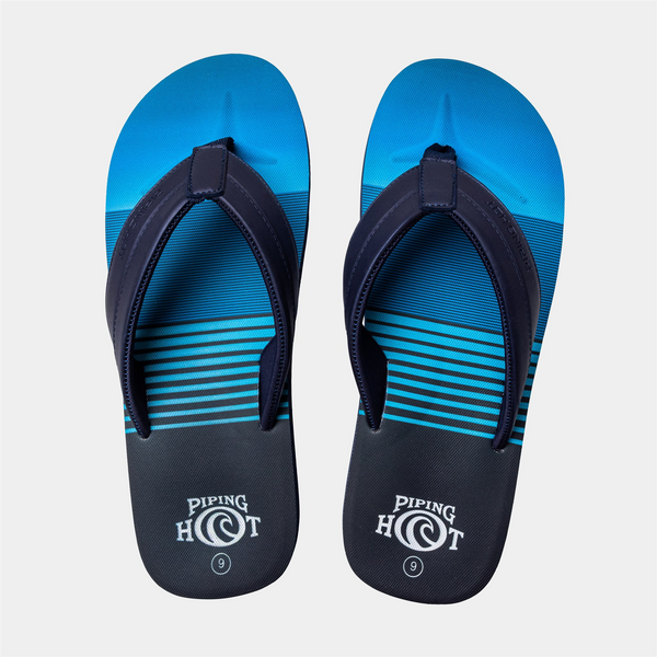 Piping Hot Mens Spliced Blue Thongs | Target Australia