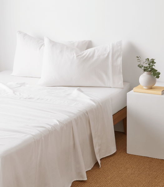 Plain Dyed Flannelette Sheet Set | Target Australia