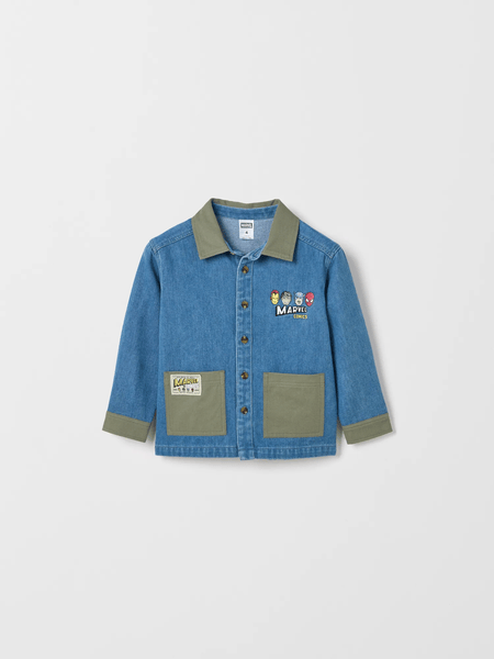 Marvel Rikki Denim Marvel Denim Long Sleeve Shacket | Target Australia