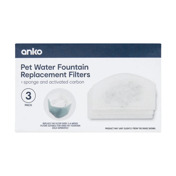 Pet Water Fountain Replacement Filters, Pack Anko Target