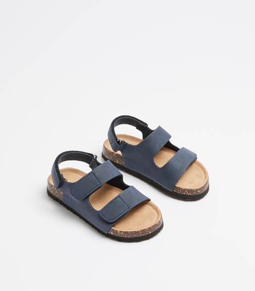 Kids Moulded Cork Sandals - Navy Blue | Target Australia