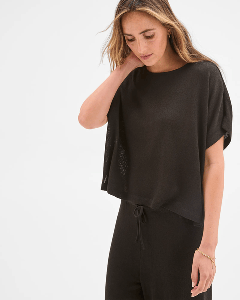 Short Sleeve Textured Top | Target Australia