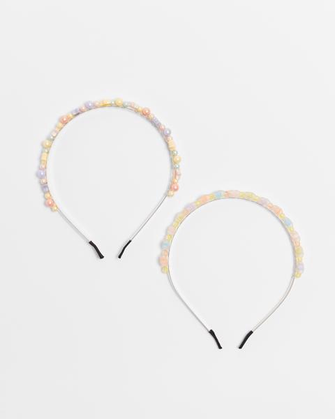 Kids 2 Pack Beaded Headbands Target Australia