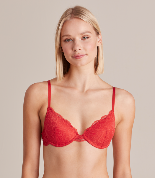 Lily Loves Lucy Lace Balconette Bra; Style: X58096