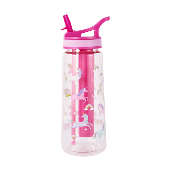 Unicorn Flared Drink Bottle, 650ml Pink - Anko | Target Australia