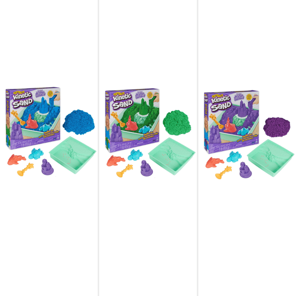 Kinetic Sand Sandbox Set Refresh Assorted*