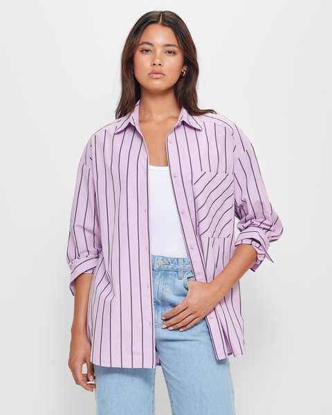 Long Sleeve Oversized Shirt - Lily Loves | Target Australia