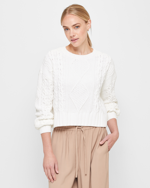 Cable Knit Jumper | Target Australia