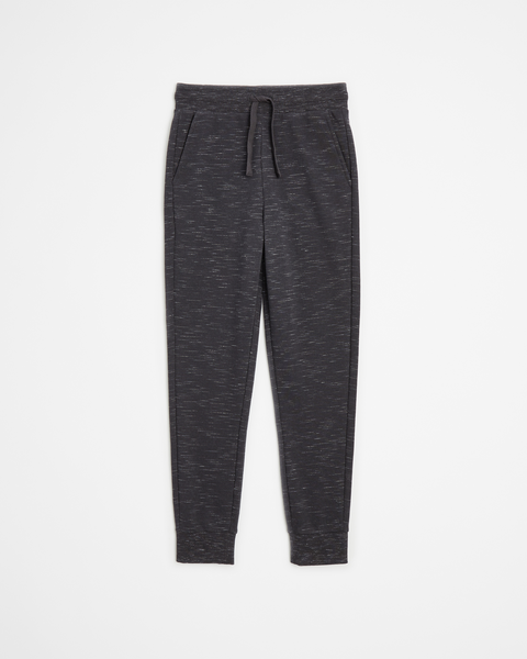 Kids' Core Fleece Trackpant in Charcoal Marle