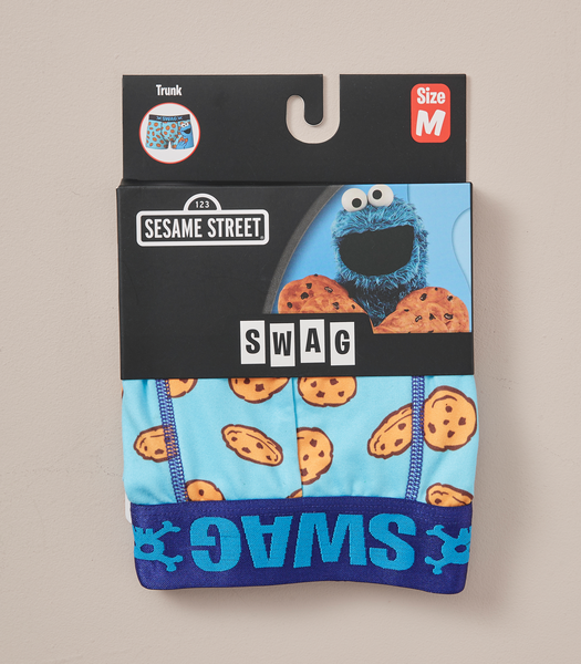 Swag Licensed Trunks - Cookie Monster