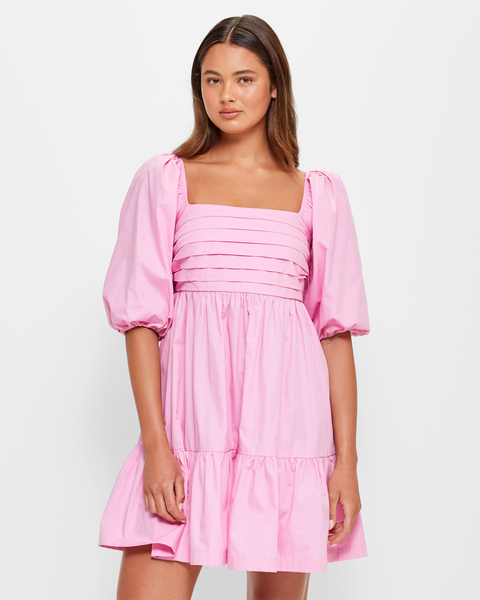 Puff Sleeve Mini Dress - Lily Loves | Target Australia