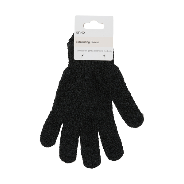 Exfoliating Glove Black Target Australia