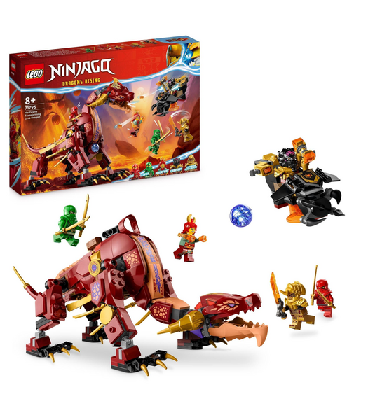 LEGO® NINJAGO Heatwave Transforming Lava Dragon 71793 | Target Australia