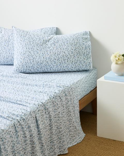 Belle Ditsy Floral Australian Cotton Sheet Set