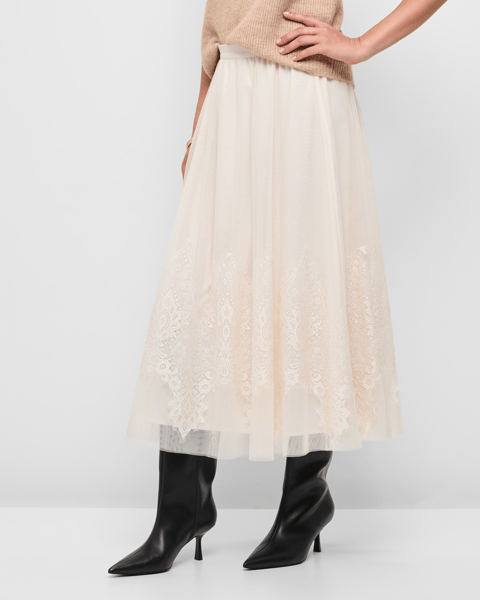 Tulle Lace Midi Skirt | Target Australia