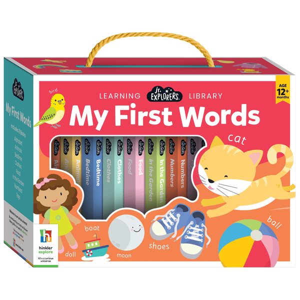 Jr Explorers Jr. Explorers My First Words Learning Library Box Set | Target Australia