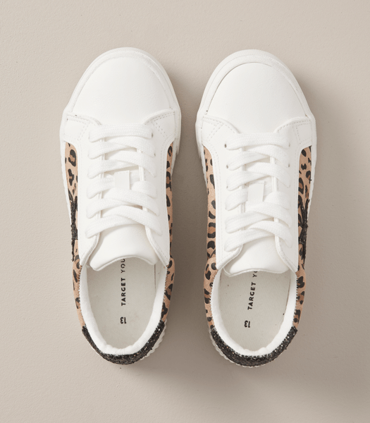 Kids Senior Animal Print Sneakers Target Australia