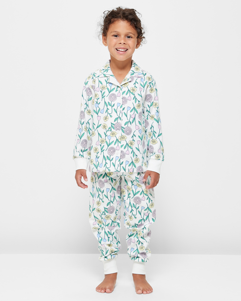 Floral Flannelette Cotton Pyjama Set | Target Australia