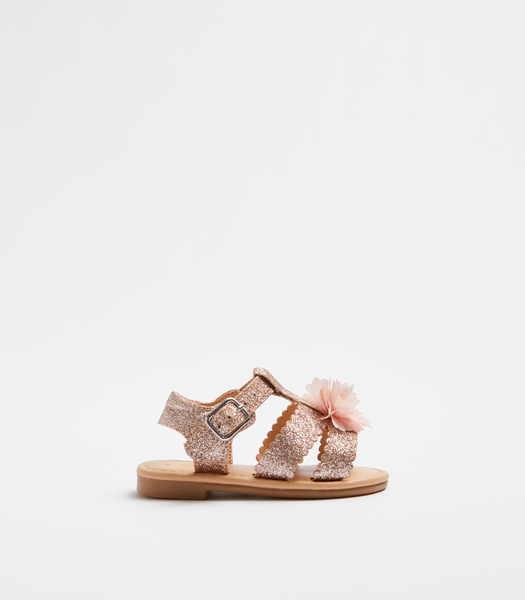 First Walker Baby Glitter Flower Sandal | Target Australia