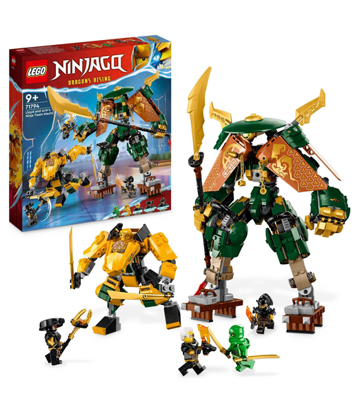 LEGO® NINJAGO Lloyd and Arin’s Ninja Team Mechs 71794 | Target Australia