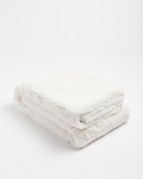 Huxley Faux Fur Throw Target Australia