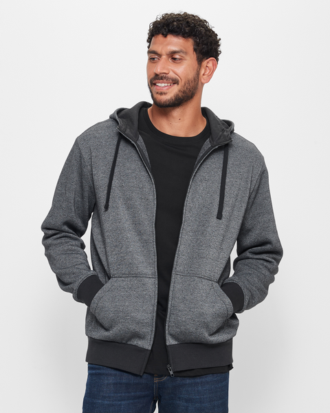 Fleece Zip Thru Hoodie | Target Australia