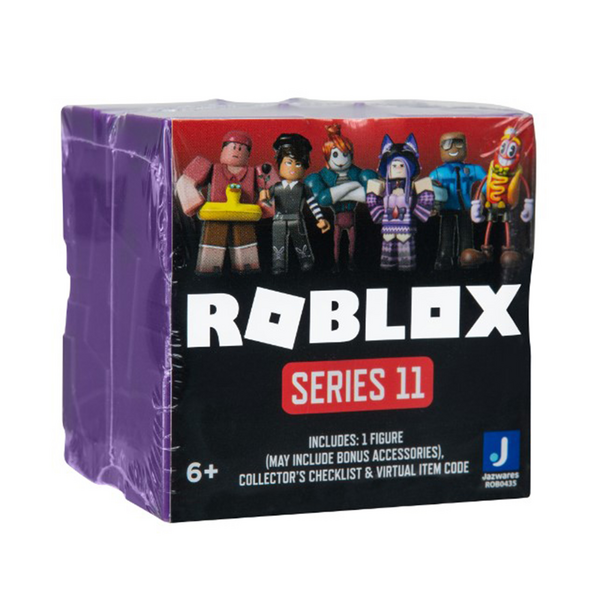 Roblox Action Collection - Series 11 Mystery (purple Assortment) (includes  Exclusive Virtual Item) : Target