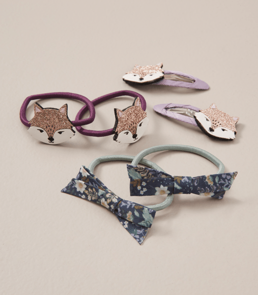 6 Piece Elastics and Clips Set Target Australia