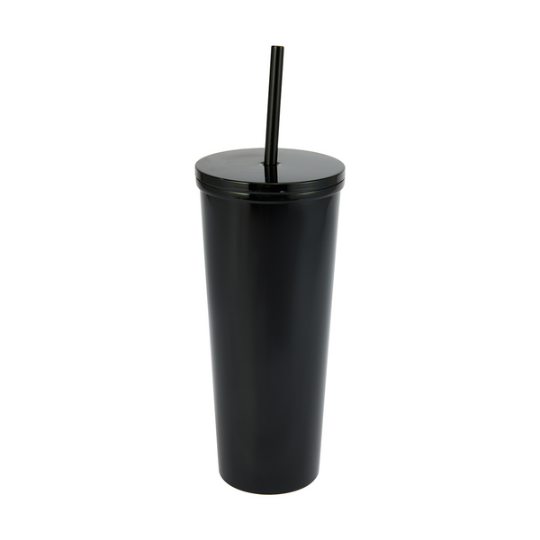 Double Wall Tumbler with Straw - Anko | Target Australia