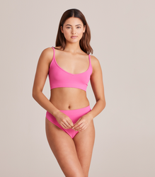 Lily Loves Seamfree Rib Plunge Bralette; Style: LCT50120