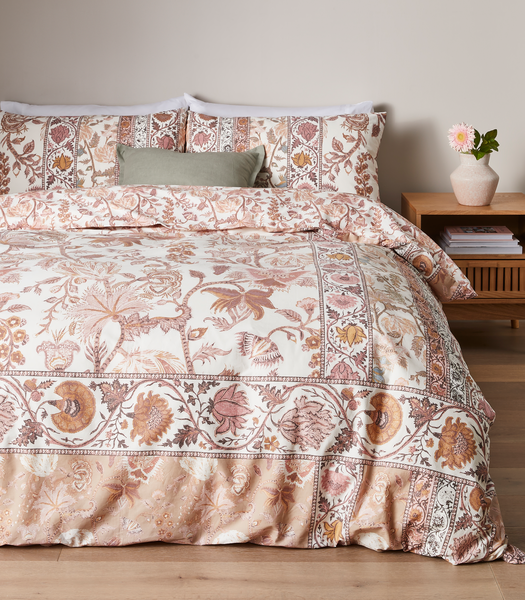 Cassia Tile Print Quilt Cover Set | Target Australia