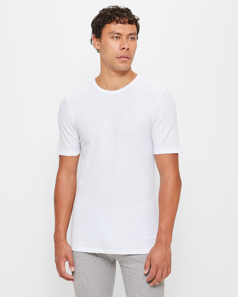 Waffle Thermal Short Sleeve Top - Maxx | Target Australia