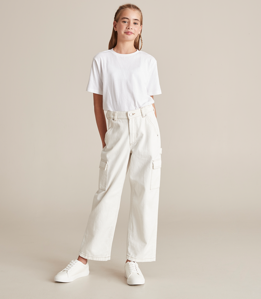 Wonder Denim Cargo Wide Leg Jeans | Target Australia