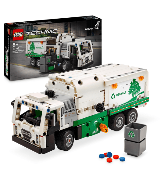 Lego Mack Truck Kmart LEGO® Technic Mack LR Electric Garbage