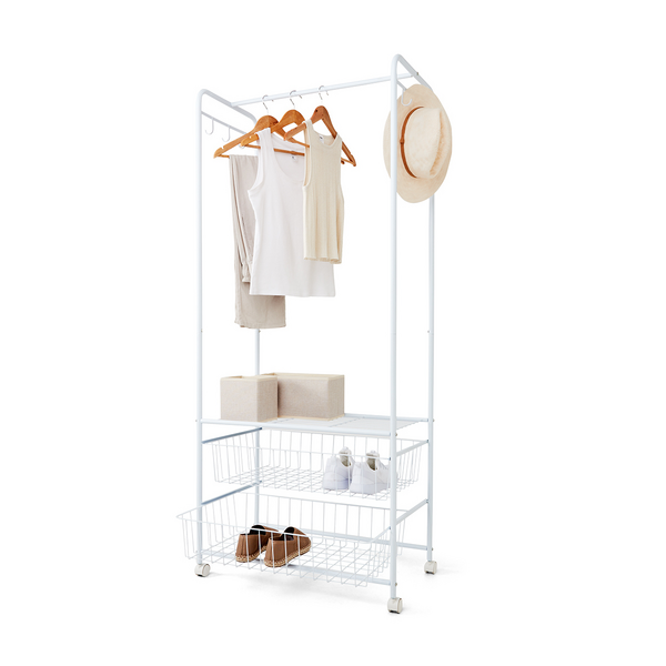 Garment Rack with Wire Drawers - Anko | Target Australia