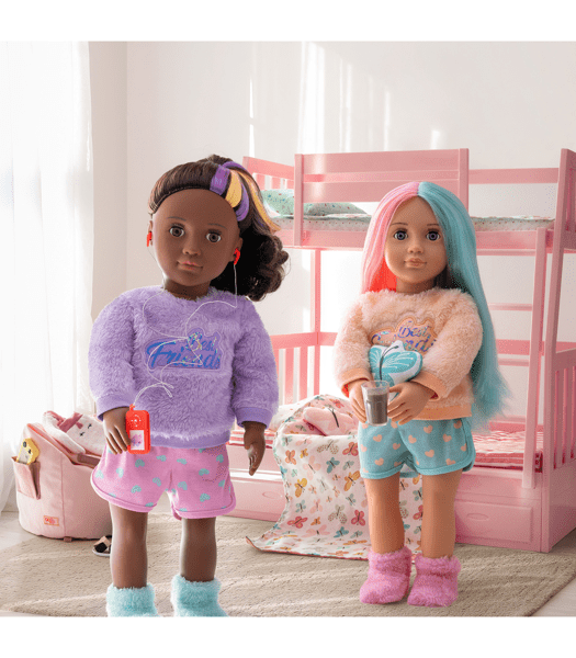 Our Generation Dreams for Two 18-inch Doll Butterfly-Themed Bunk