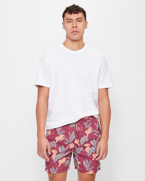 Commons Printed Volley Shorts - Jungle | Target Australia