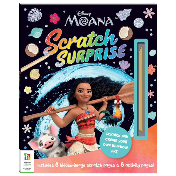 Scratch Target Scratch Surprise: Disney Moana - Book | Target Australia