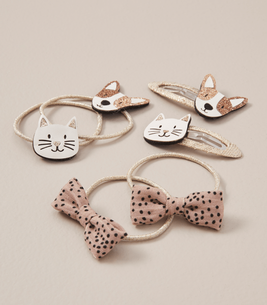 6 Piece Elastics and Clips Set Target Australia