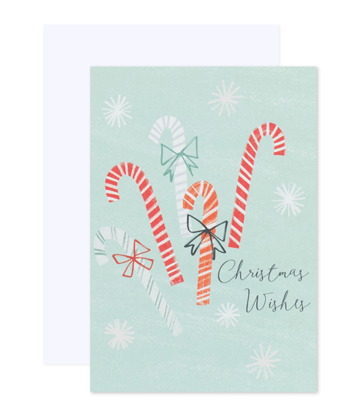 Hallmark 8 Pack Christmas Cards Candy Canes Target Australia