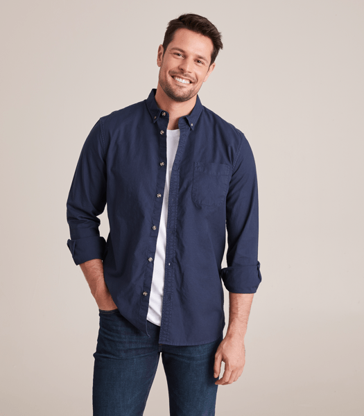 Long Sleeve Oxford Shirt Target Australia