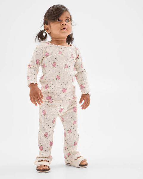 Baby Organic Cotton Long Sleeve Rib T-Shirt | Target Australia